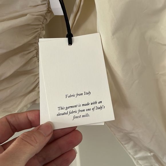 Aritzia Sunday best Giselle top in petal xs puff sleeve blouse - Picture 11 of 11